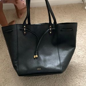 Ralph Lauren Genuine Leather tote
